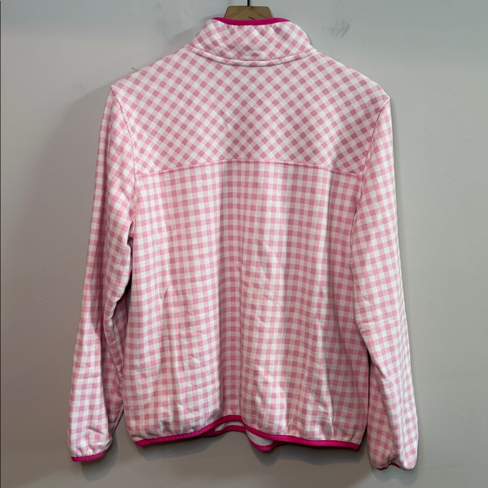 Draper James DJ x Lands' End Snap Neck Pullover - Picture 7 of 8